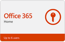 Microsoft Office 365 Home 1-yr Subscription