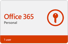 Microsoft Office 365 Personal 1-yr Subscription